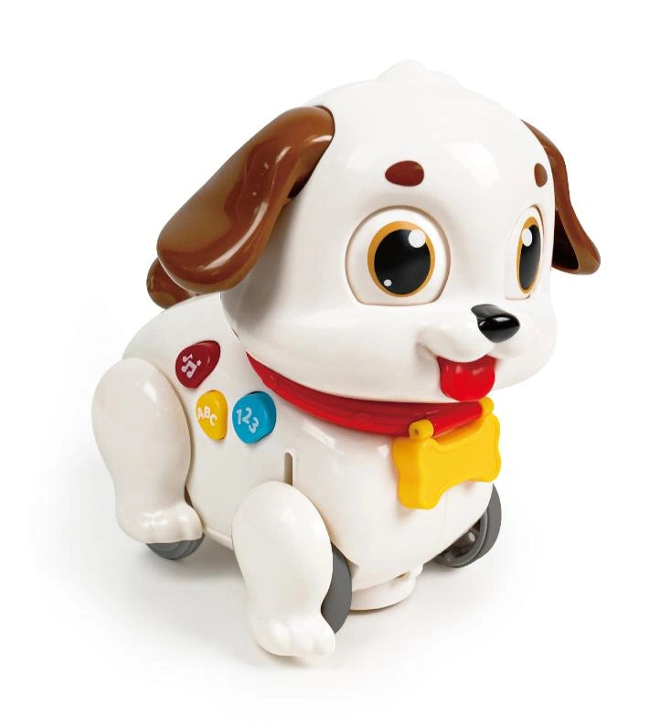 Hola Crawl & Pull Along Learning Puppy - Interactive Musical Toy