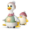 Hola Waddling Duck Family 2-Piece Set - Musical Tummy Time Toy