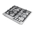 Conti Bi Hob 60cm, Gas, 4 Burners, Cast Iron – HGF 64012 IX
