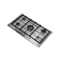 Conti Bi Hob 90cm, Gas, 5 Burners, Cast Iron – HGF 95003 IX