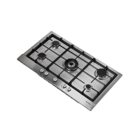 Conti Bi Hob 90cm, Gas, 5 Burners, Cast Iron – HGF 95003 IX