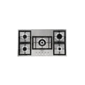 Conti 90cm Built-In Gas Hob, 5 Burners, Cast Iron, Stainless Steel – HGF 95005 IX