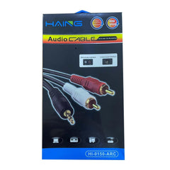 Haing HI-0150-ARC DC3.5M to RCA Audio Cable – 3M