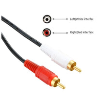 Haing HI-0202-RCA 2 RCA Male to 2 RCA Male Audio Cable – 1.5M
