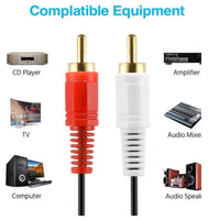 Haing HI-0202-RCA 2 RCA Male to 2 RCA Male Audio Cable – 1.5M
