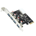 HAING HI-1002-PEU PCI Express Card – 4 Port USB 3.0 Expansion