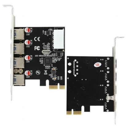 بطاقة HAING HI-1002-PEU PCI Express لتحويل 4 منافذ USB 3.0
