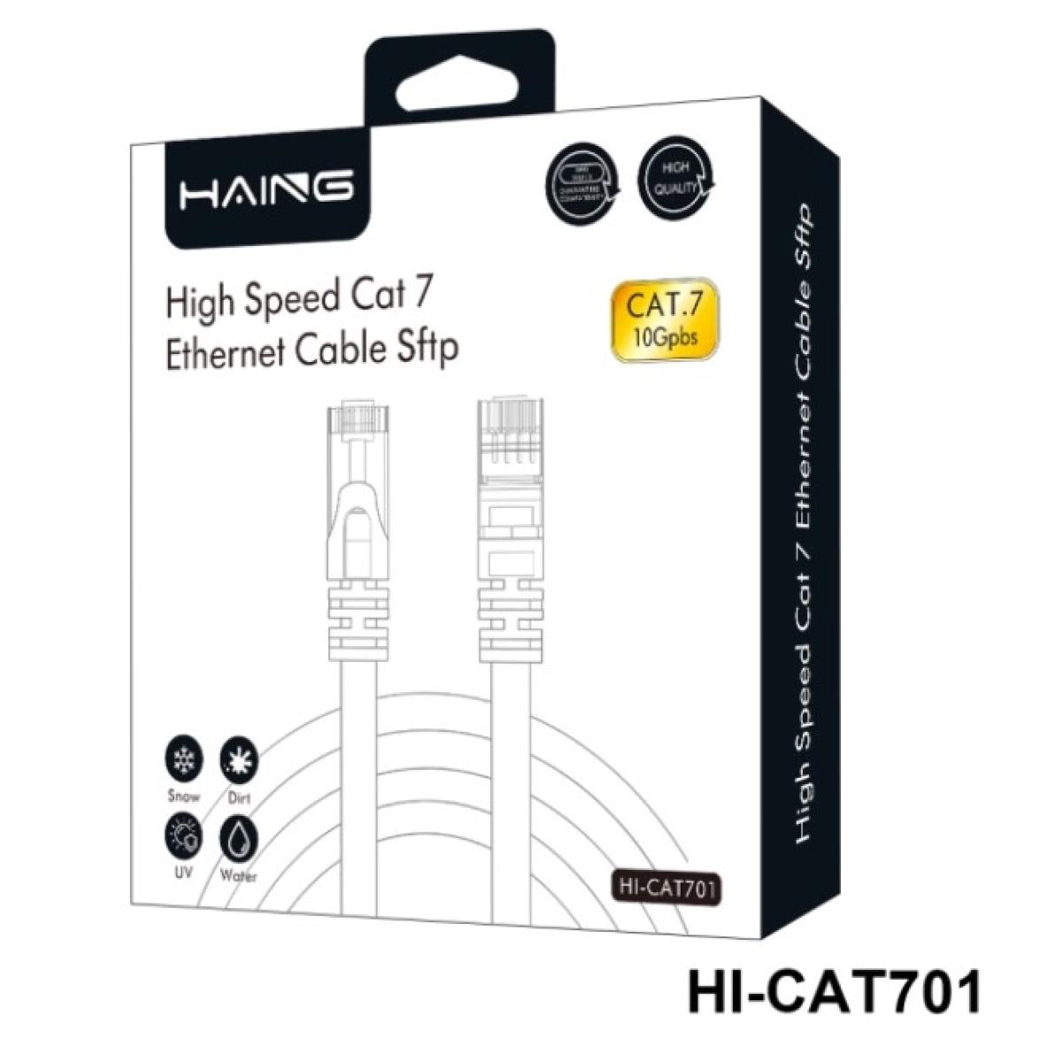 HAING HI-LCB01-1.5M Cat6A UTP Ethernet Cable – 1.5M High Speed