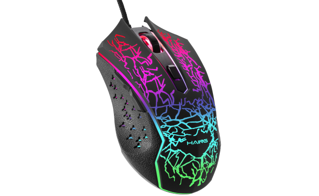 HAING GM100 RGB Gaming Wired Mouse HAING GM100 RGB Gaming Wired Mouse