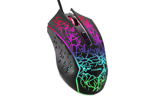 فأرة HAING GM100 RGB السلكية للألعاب | أداء عالي وتصميم عصري  