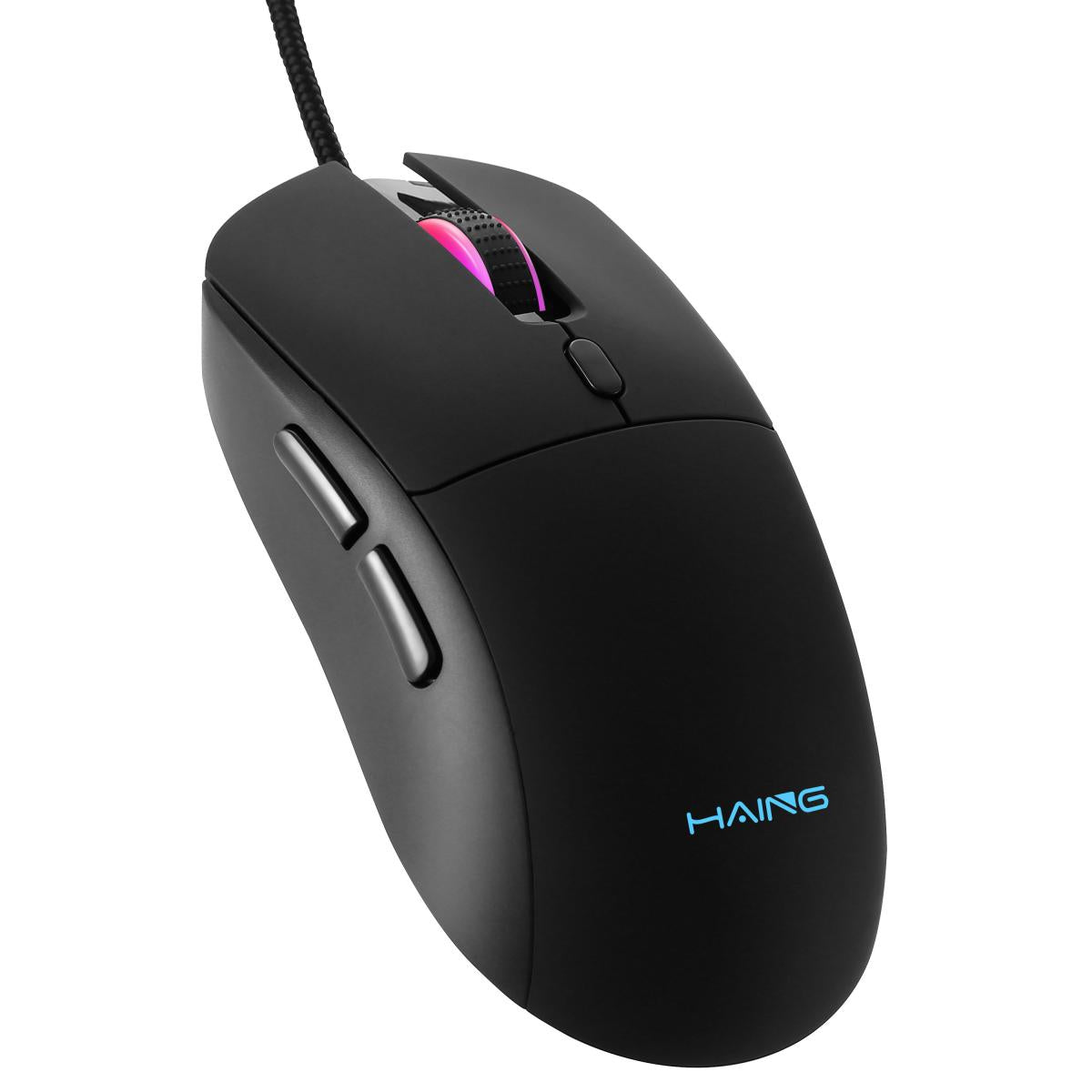 فأرة HAING GM600 السلكية للألعاب | إضاءة RGB وأداء دقيق