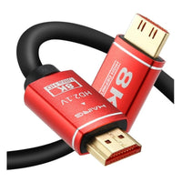 HAING 8K High Speed HDMI 2.1 HDTV Cable with Ethernet 1.5M