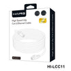 كابل HAING HI-LCC11-0.5M Cat 6 26 AWG 1 جيجابت Ethernet 0.5م

