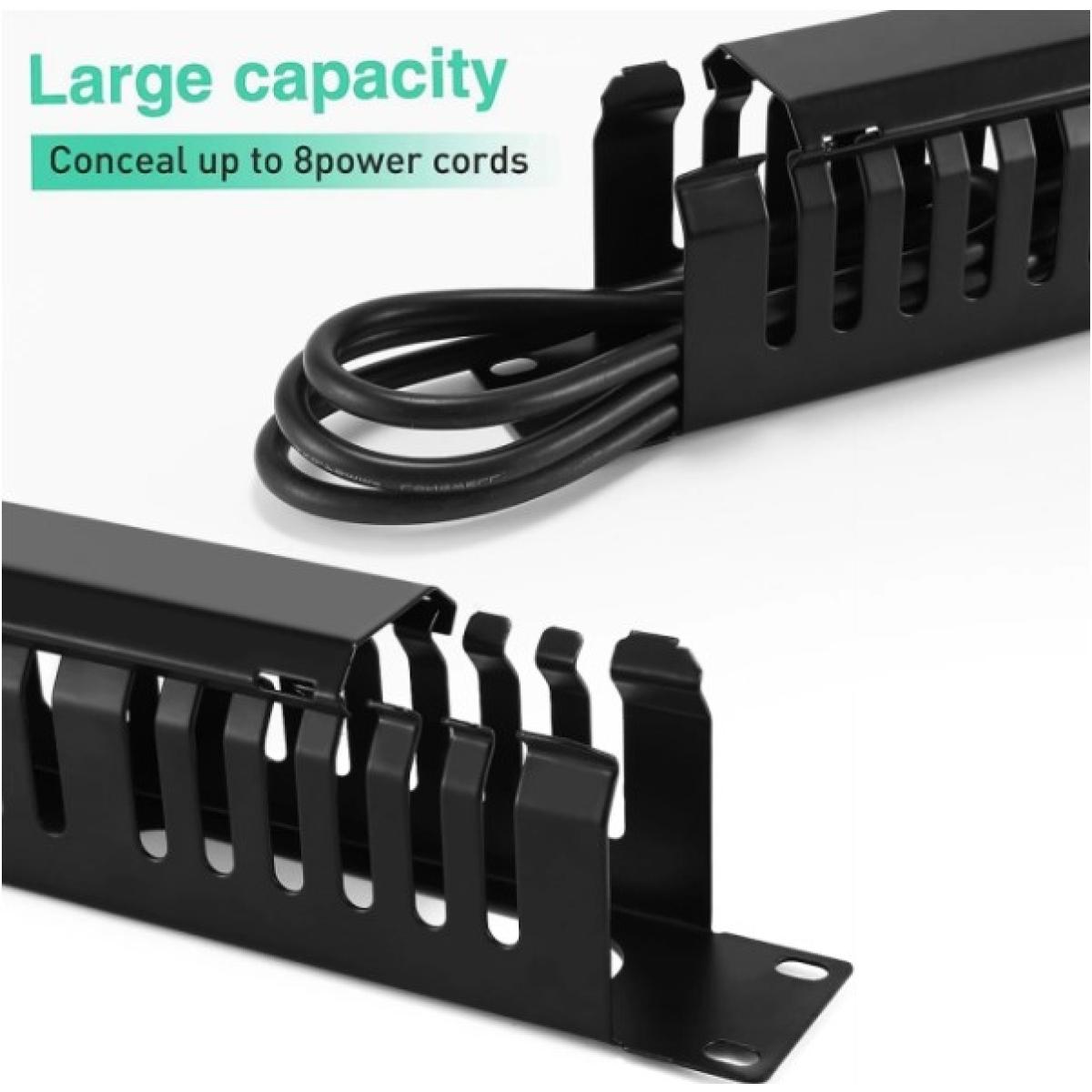 HAING HI-MR01 24 Ports Ethernet Cable Management Track HAING HI-MR01 24 Ports Ethernet Cable Management Track