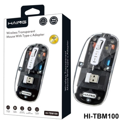 ماوس هاينج HI-TBM100 بلوتوث & لاسلكي 2.4G للأداء المتعدد
