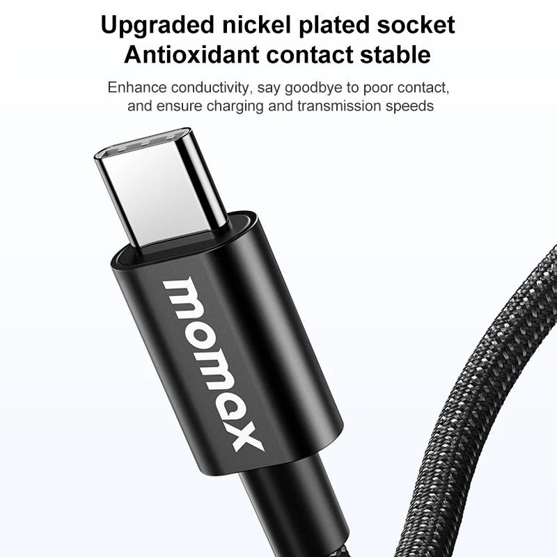 Momax DC30 1.5m USB-C Cable 60W - Fast Charging