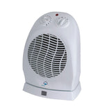 Home Electric HK-09 Fan Heater | 1000–2000W, Thermostat & Safety