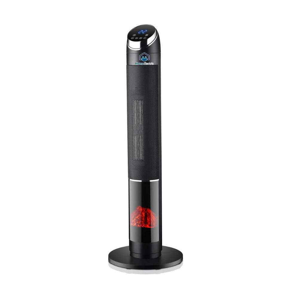 Home Electric HK-700 Tower Heater | 2000W, Remote & Flame