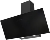 Conti 90cm Cooker Hood, 280W, 3 Speeds, LED Lighting – HTV 91003 BK