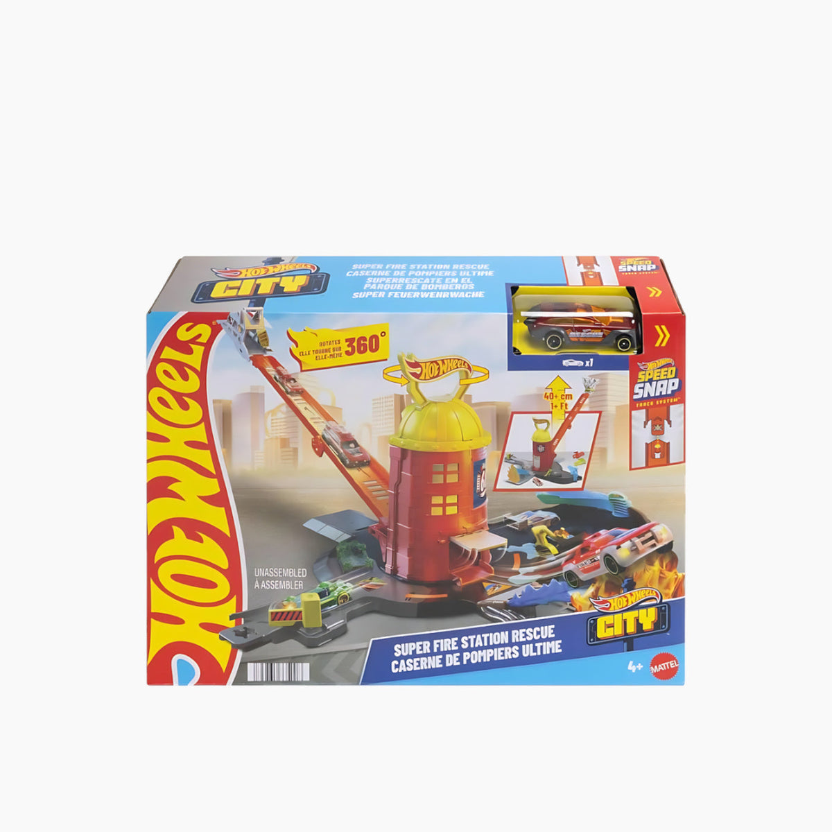 Hot Wheels City Super Fire Station