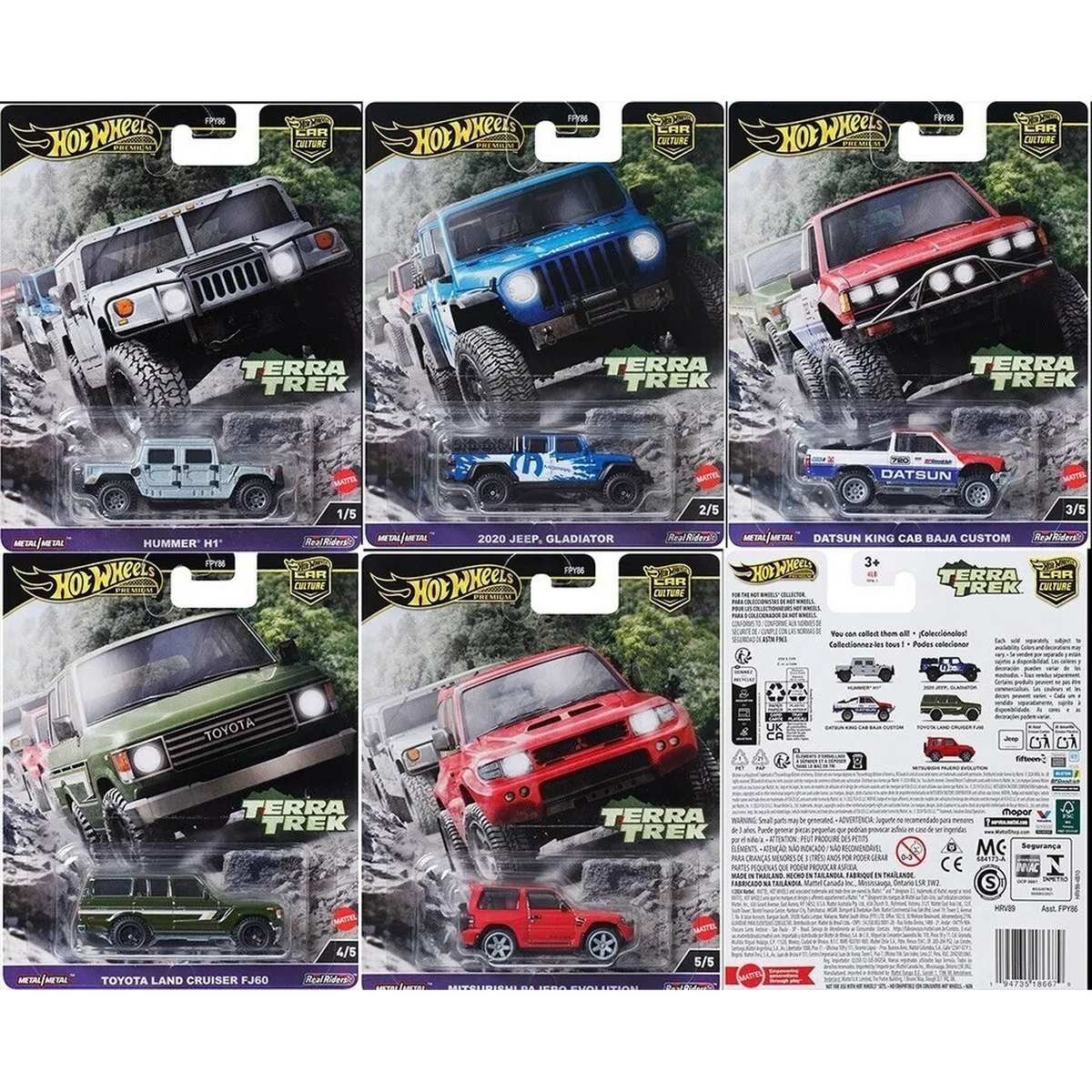 Hot Wheels Premium Car Culture – Assorted