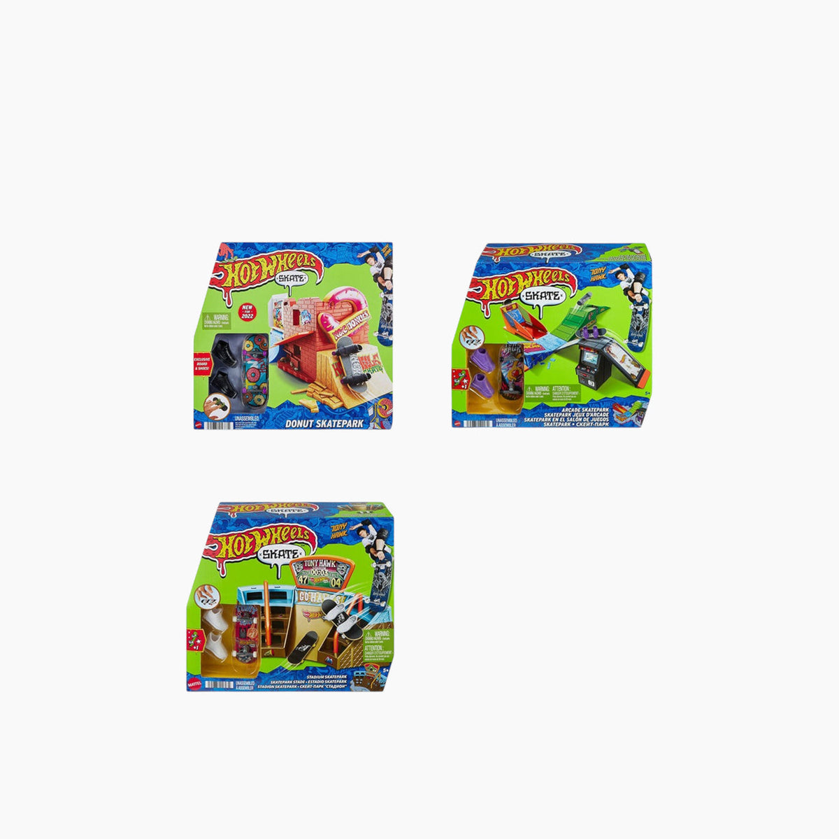 Hot Wheels Skates Drop in Skate Set – Assorted