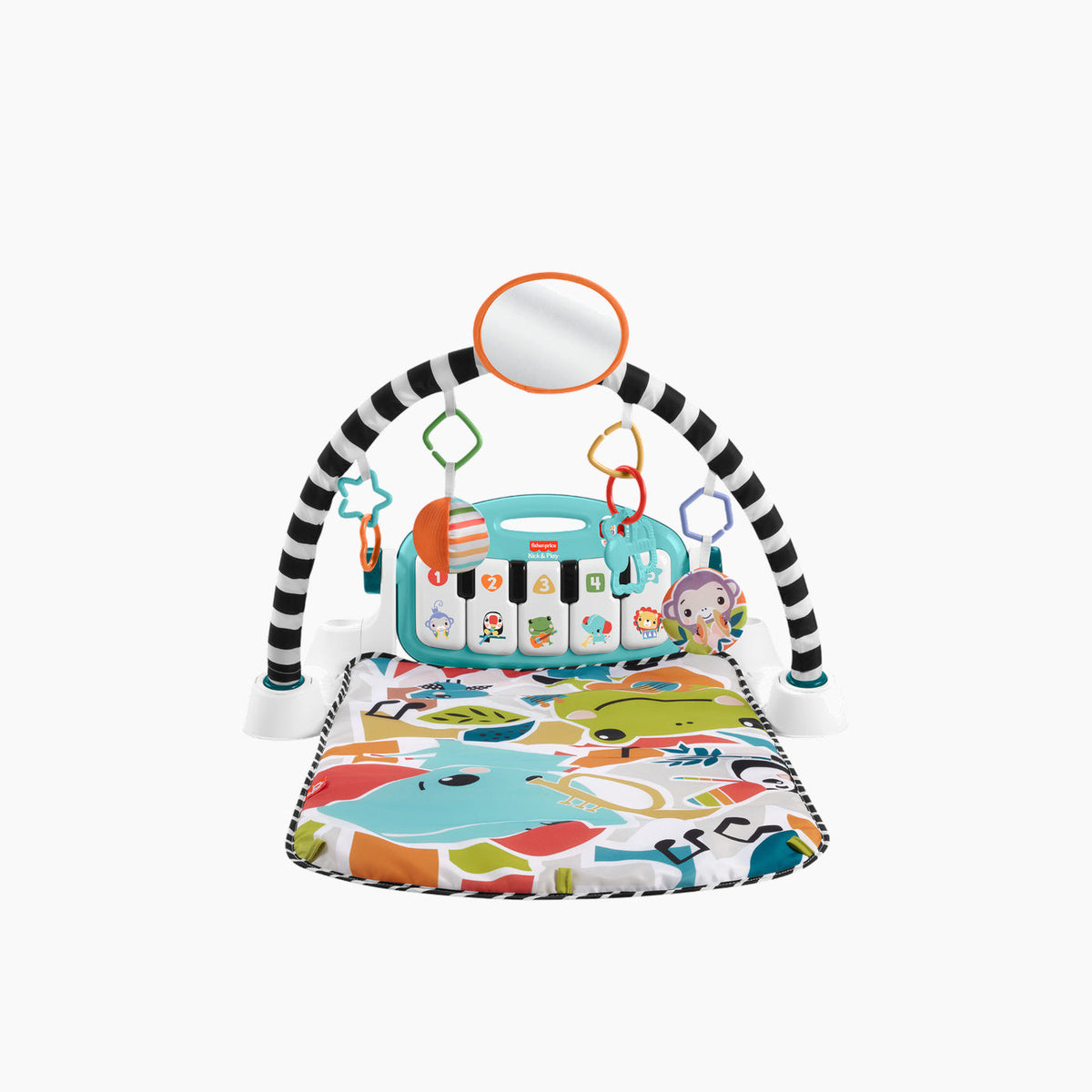 Mattel Glow & Grow Kick & Play Piano Gym