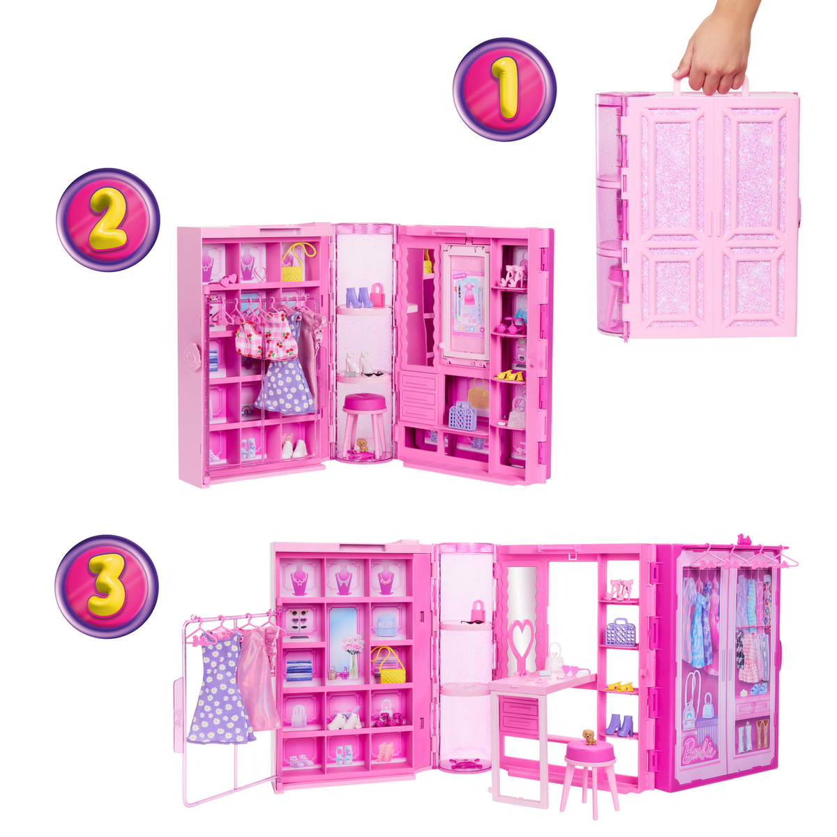 Barbie Dream Closet 3.0 with Doll