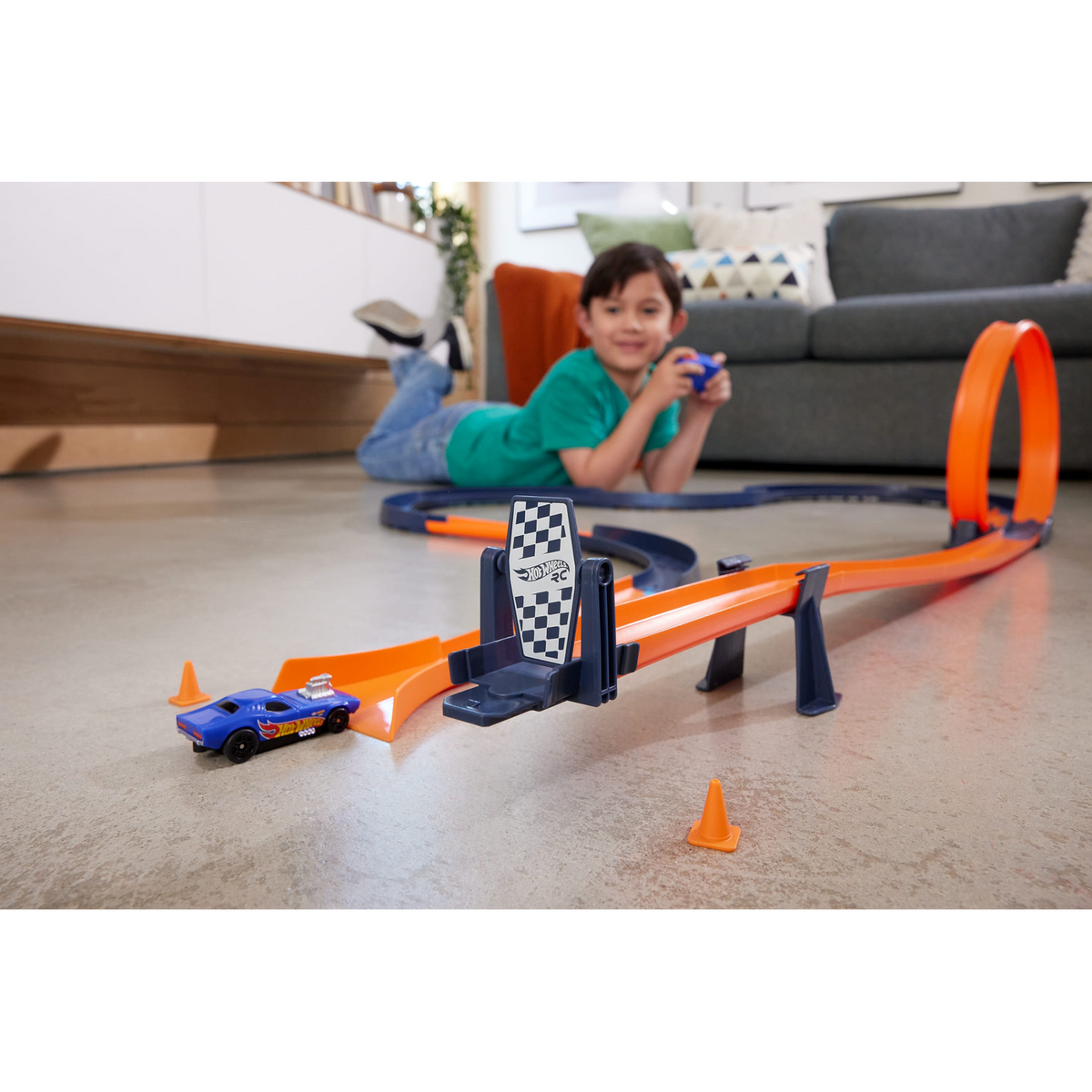 Hot Wheels Remote Control 1:64 Trackset