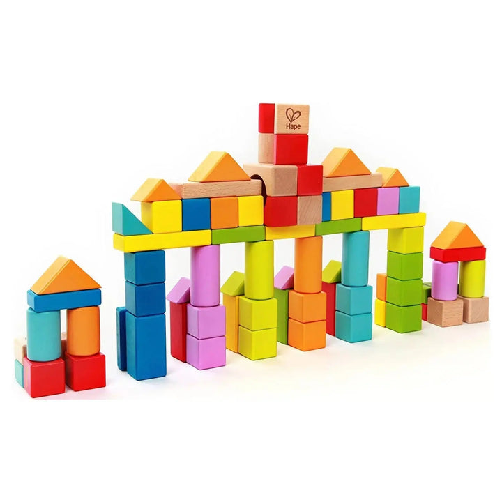 Hape 80 PCS Barreled Blocks