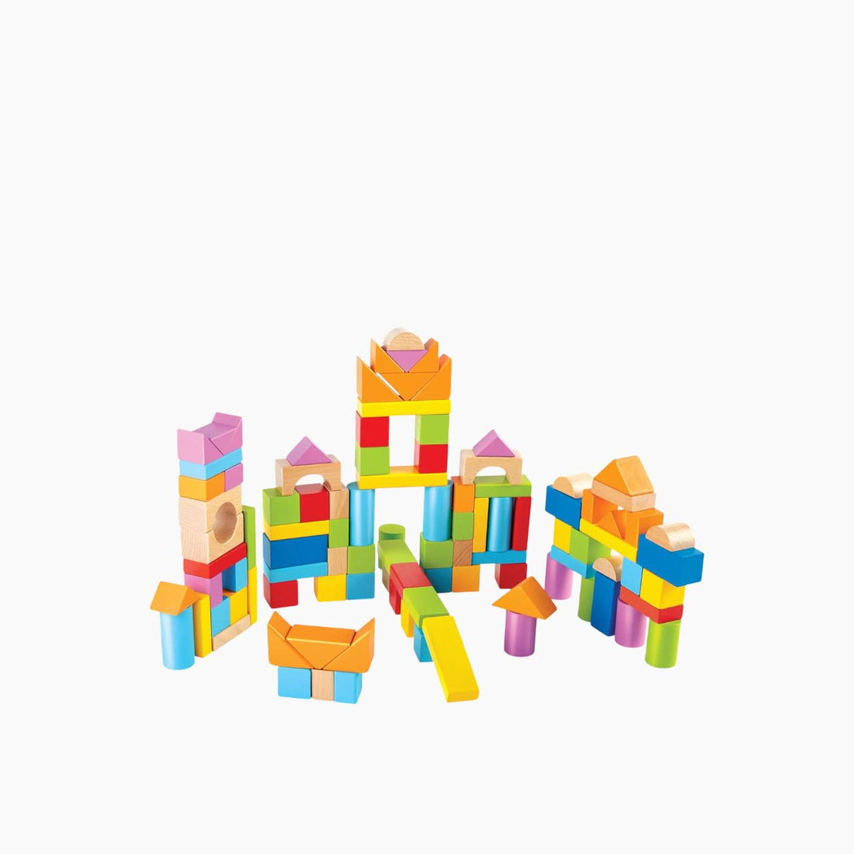 Hape 101 Pieces Wonderful Building Blocks Set