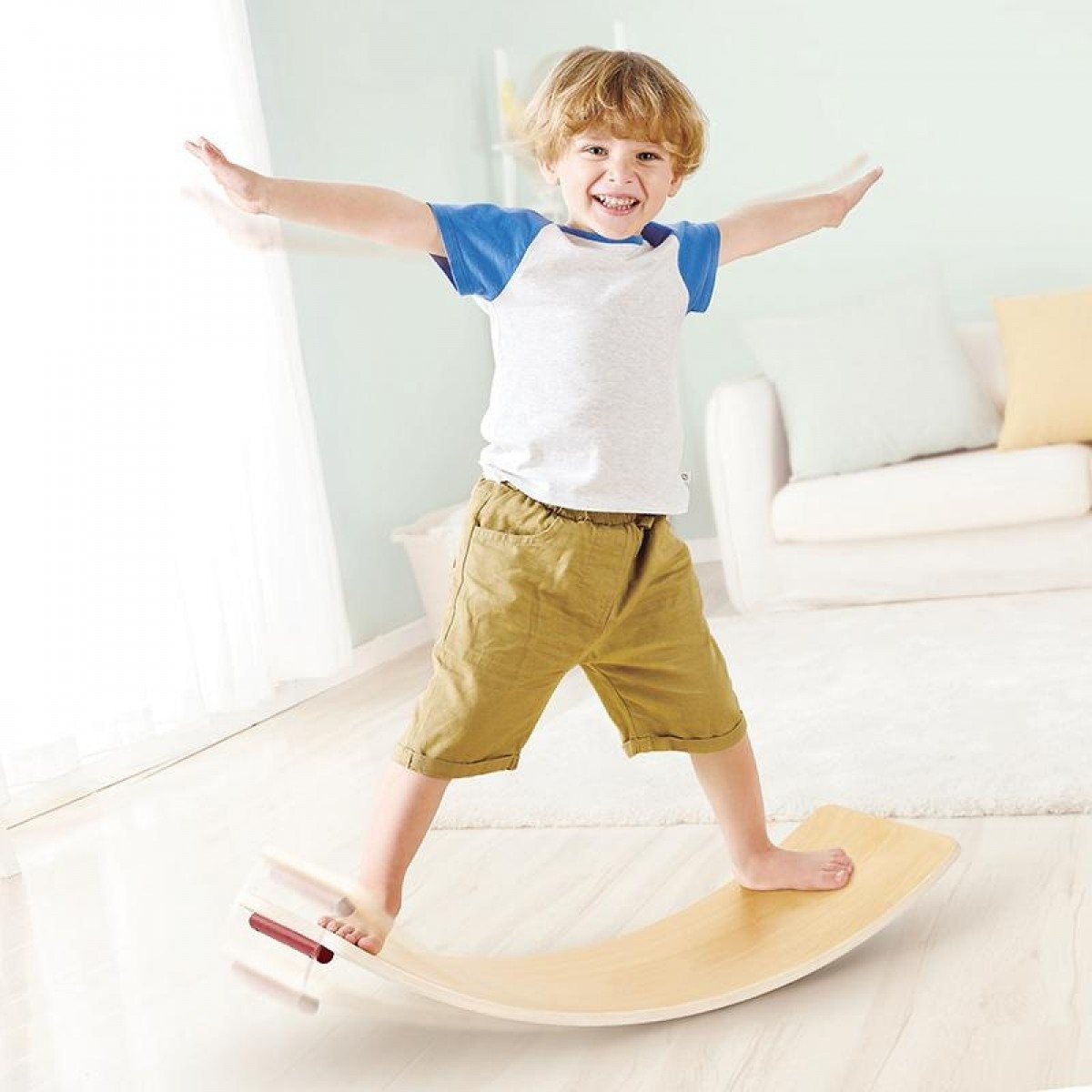 Hape 2-in-1 Rocking Wooden Horse