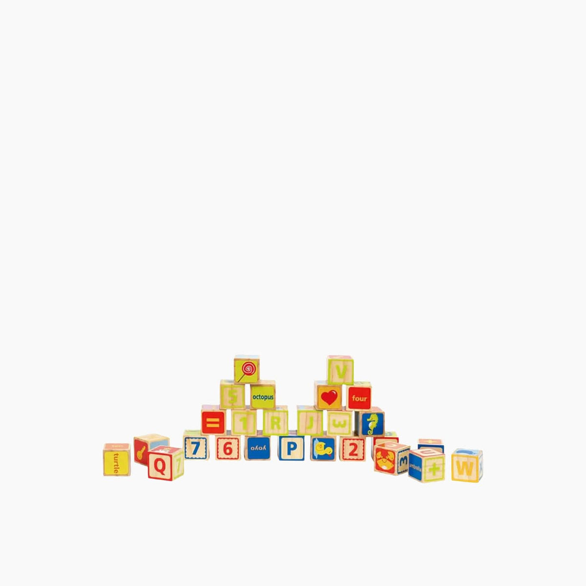 Hape Abc Wooden Alphabet and Number Block Set