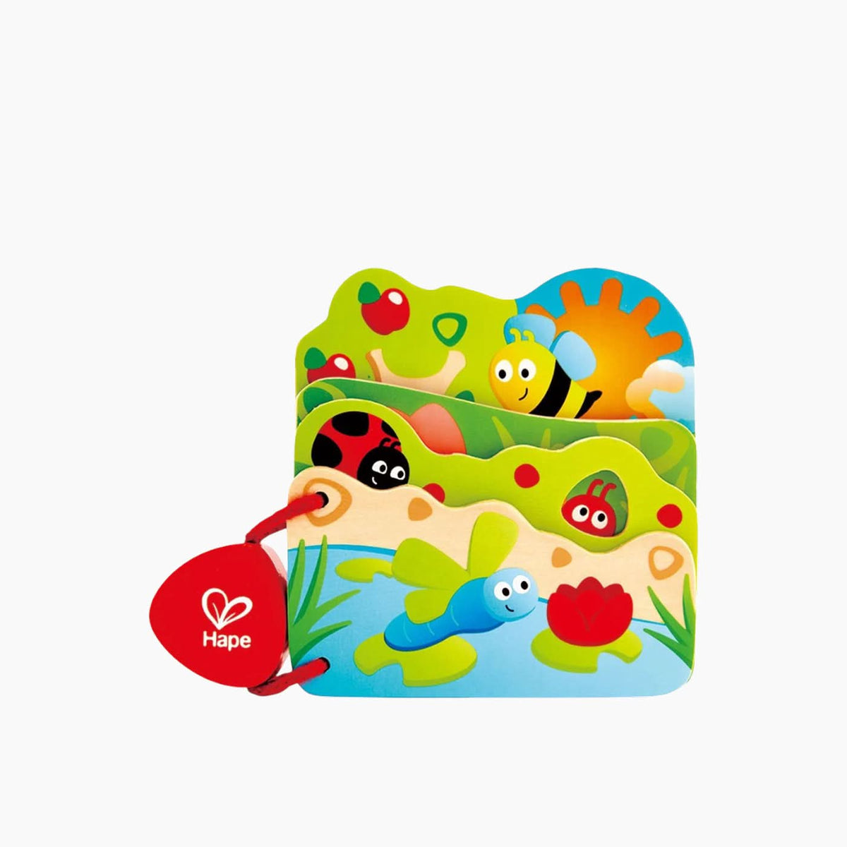 Hape Illustrated Wooden Book