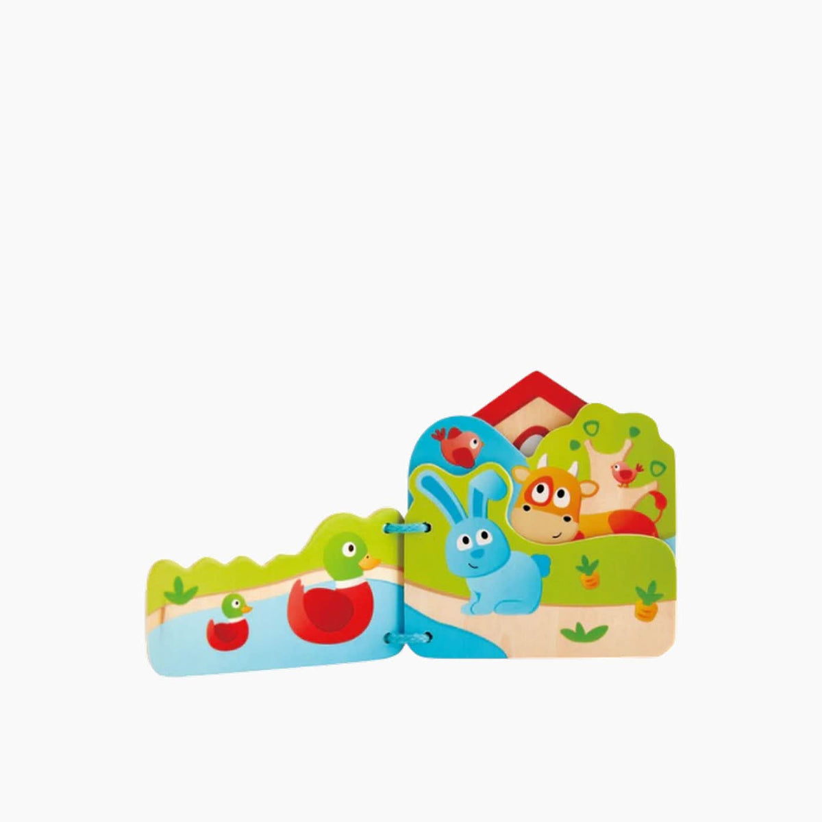 Hape Illustrated Wooden Book