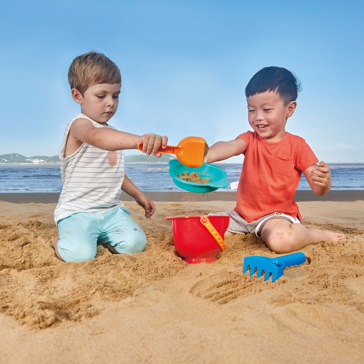 Hape Beach Basics Sand Toy Set