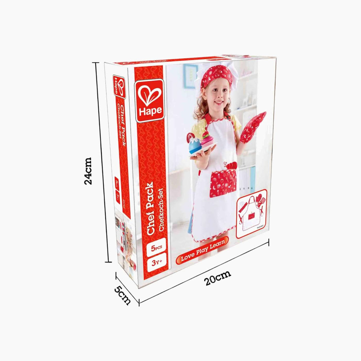 Hape Chef Pack Dress-Up Set