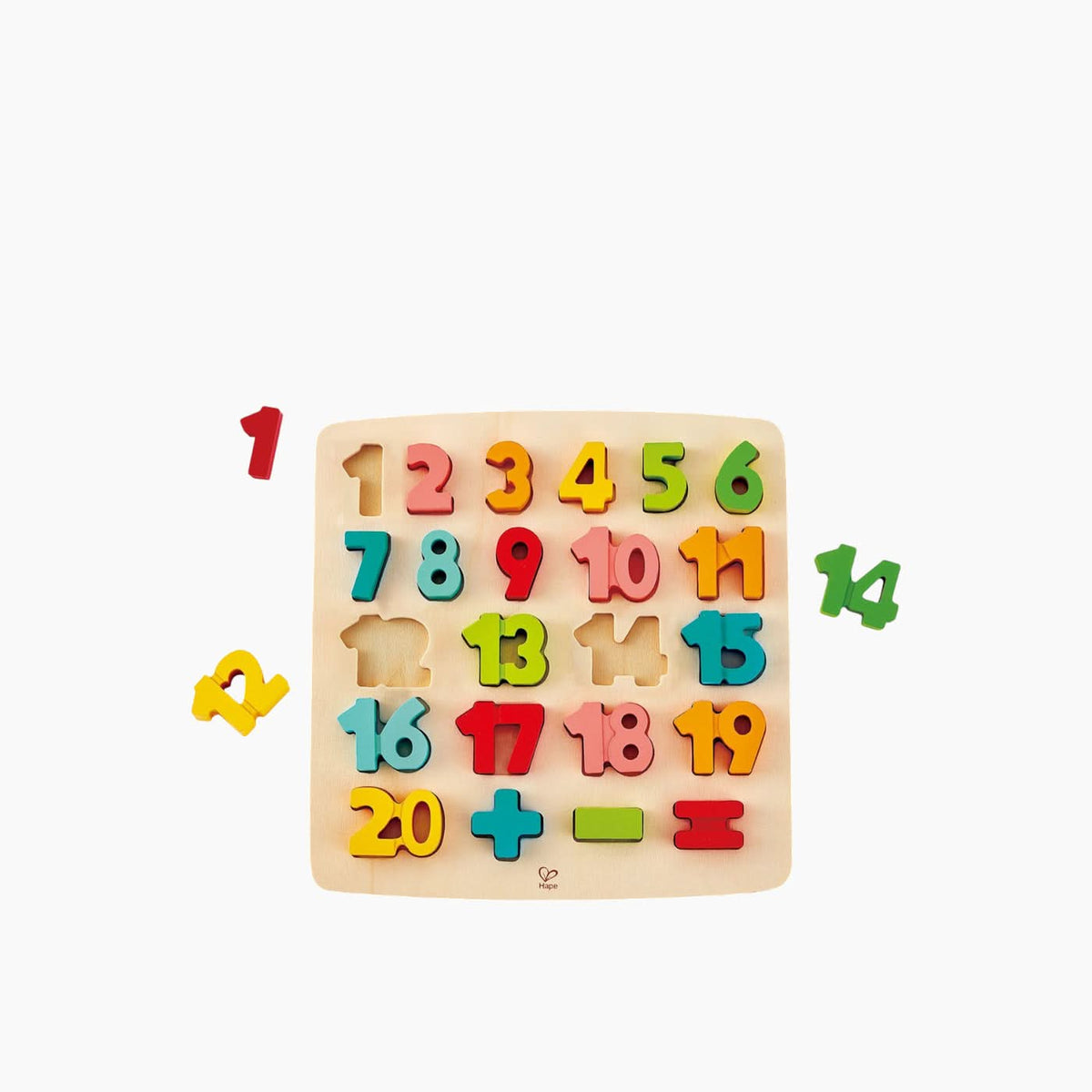 Hape Chunky Wooden Board Toy Abacus