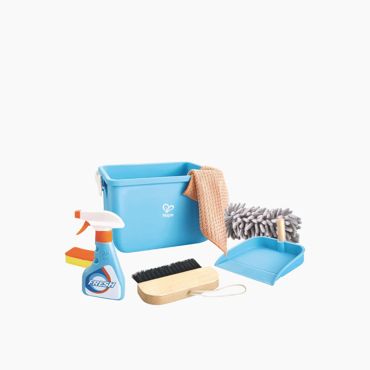 Hape Clean Up Bucket Toy Set