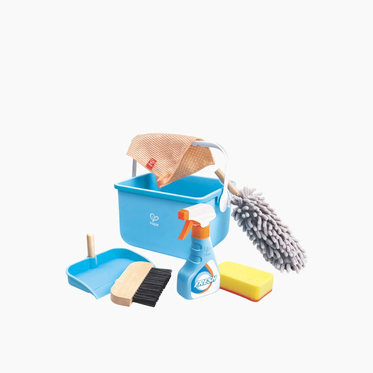 Hape Clean Up Bucket Toy Set