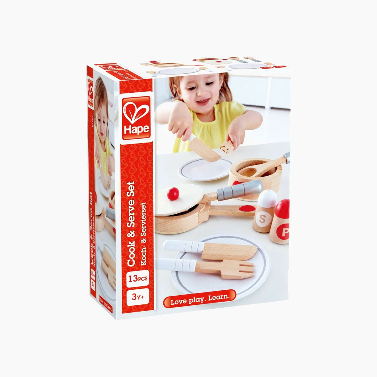 Hape Cook & Serve Wooden Set