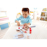 Hape Cook & Serve Wooden Set