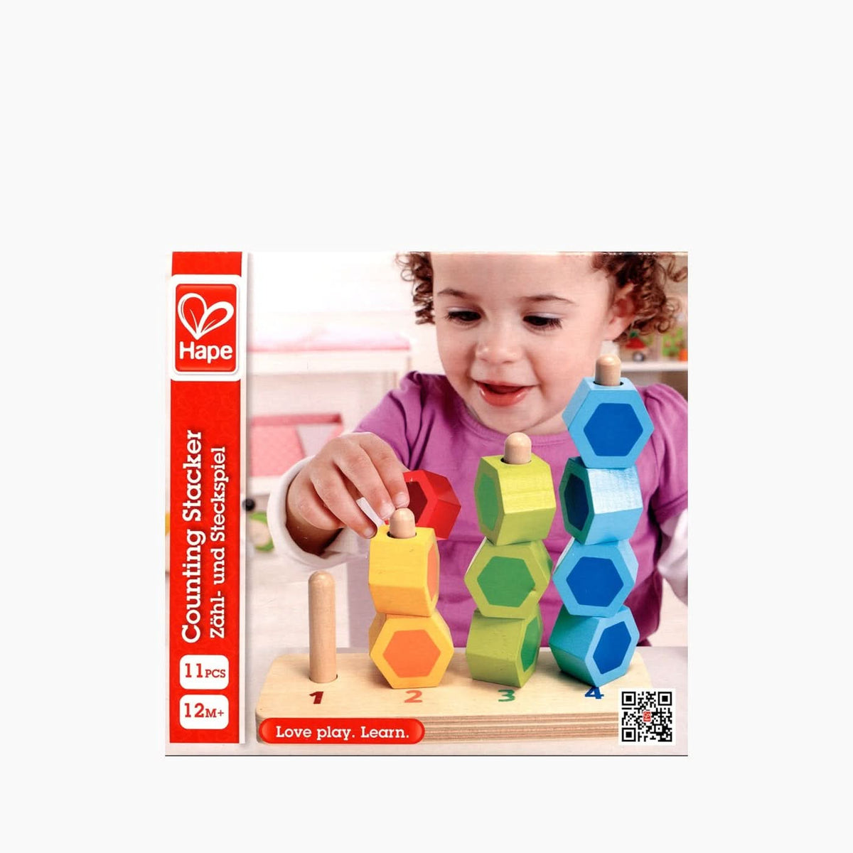 Hape Counting Stacker Wooden Toy