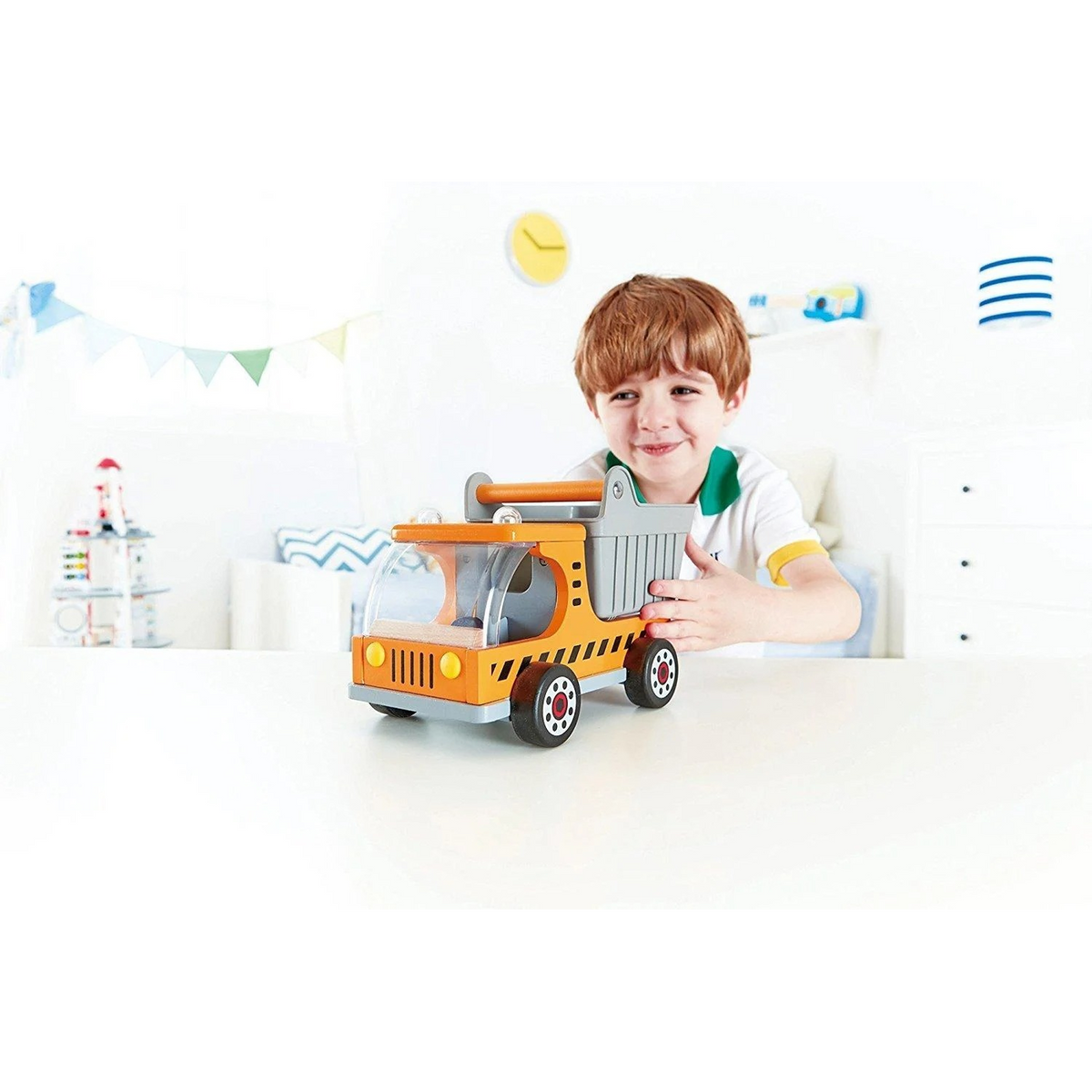 Hape Dumper Truck Toy Truck