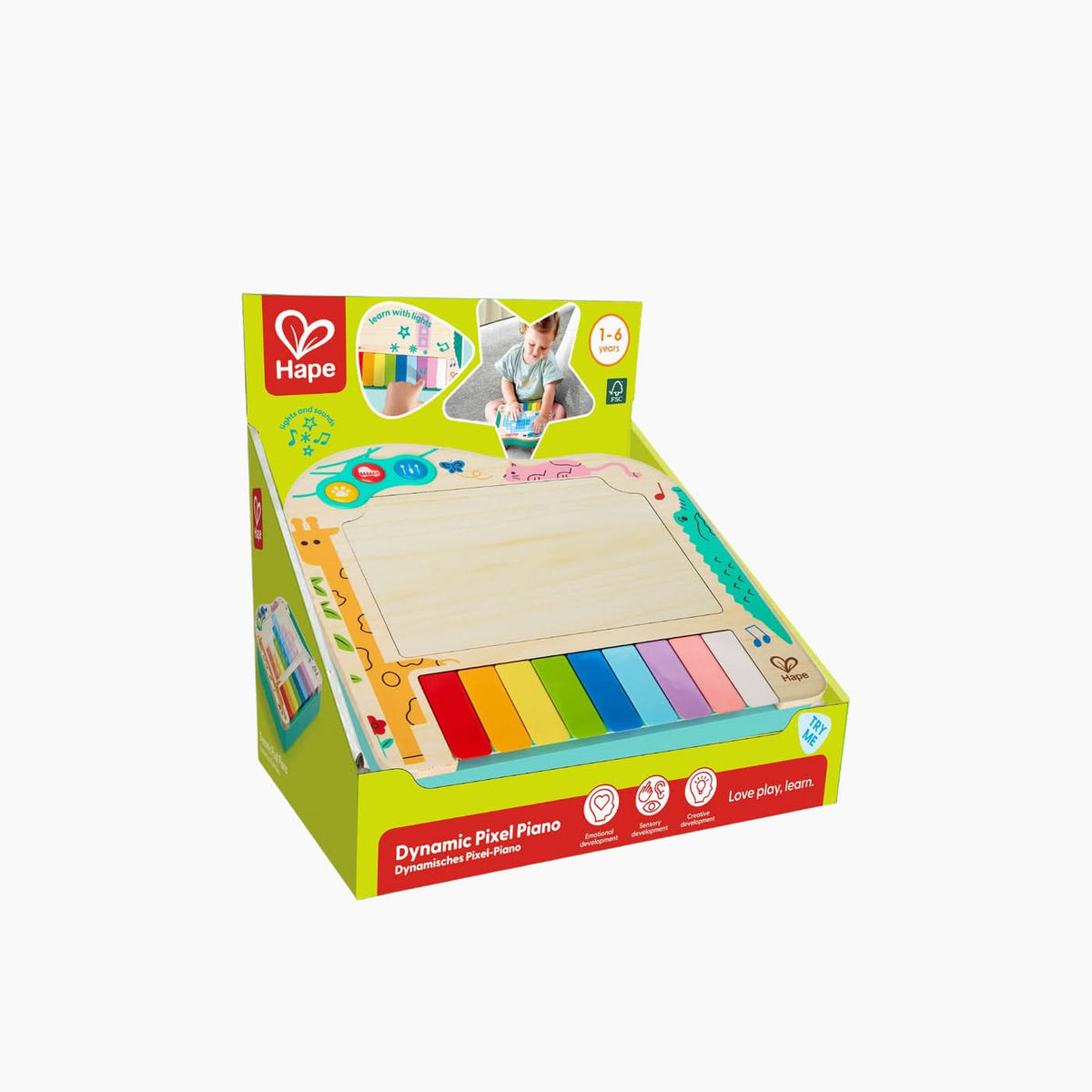 Hape Dynamic Pixel Piano Toy