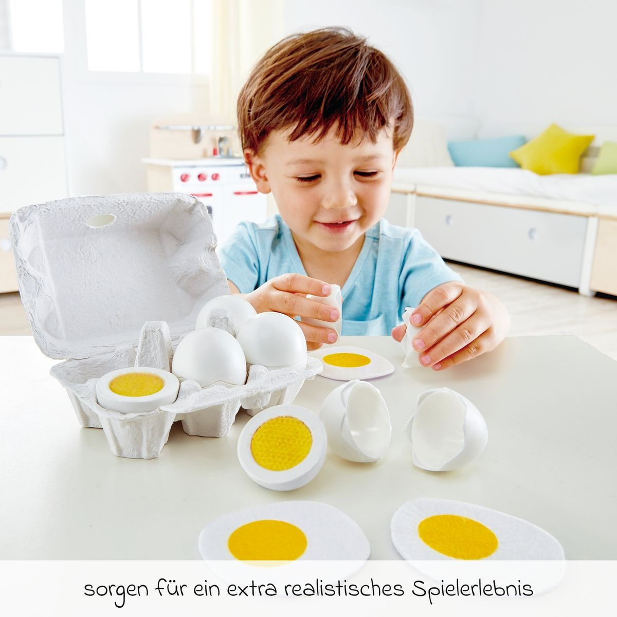 Hape Egg Carton Playset
