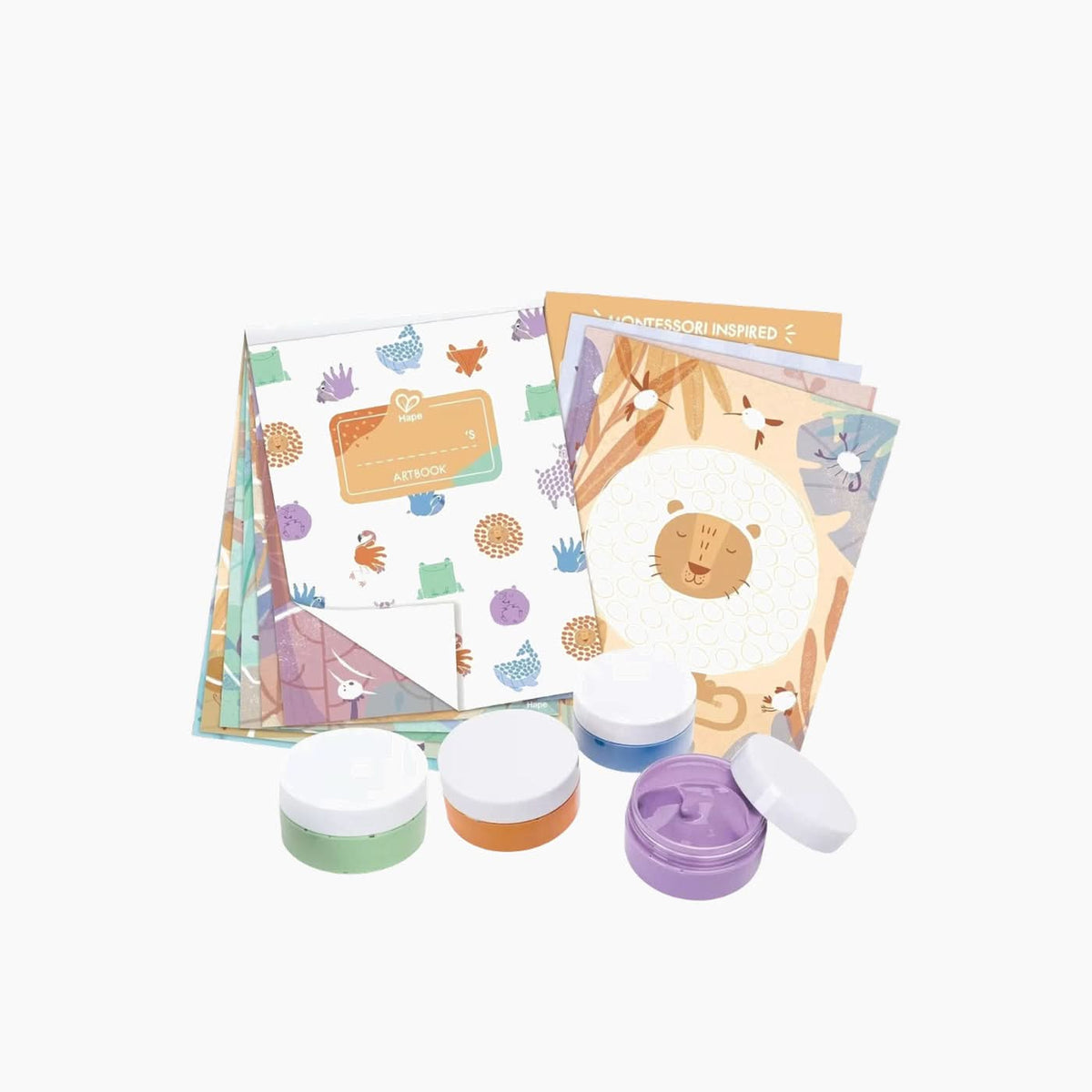 Hape Finger Painting Art Set