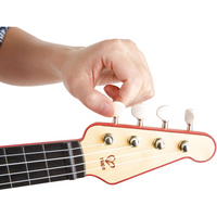 Hape Learn with Lights Interactive Wooden Ukulele