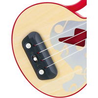 Hape Learn with Lights Interactive Wooden Ukulele