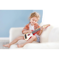 Hape Learn with Lights Interactive Wooden Ukulele